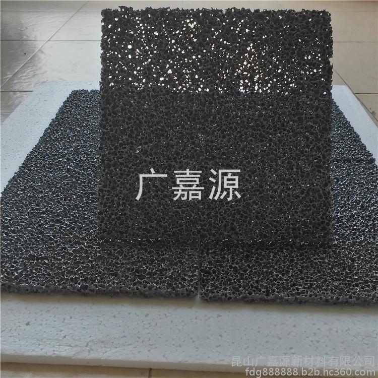 開孔泡沫鋁 吸能抗沖擊、通孔發(fā)泡鋁 吸音、消音新材料 廣嘉源GJY-AL008